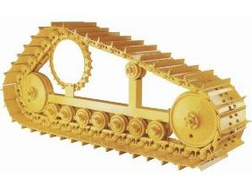 Undercarriage for bulldozer Undercarriage for bulldozer